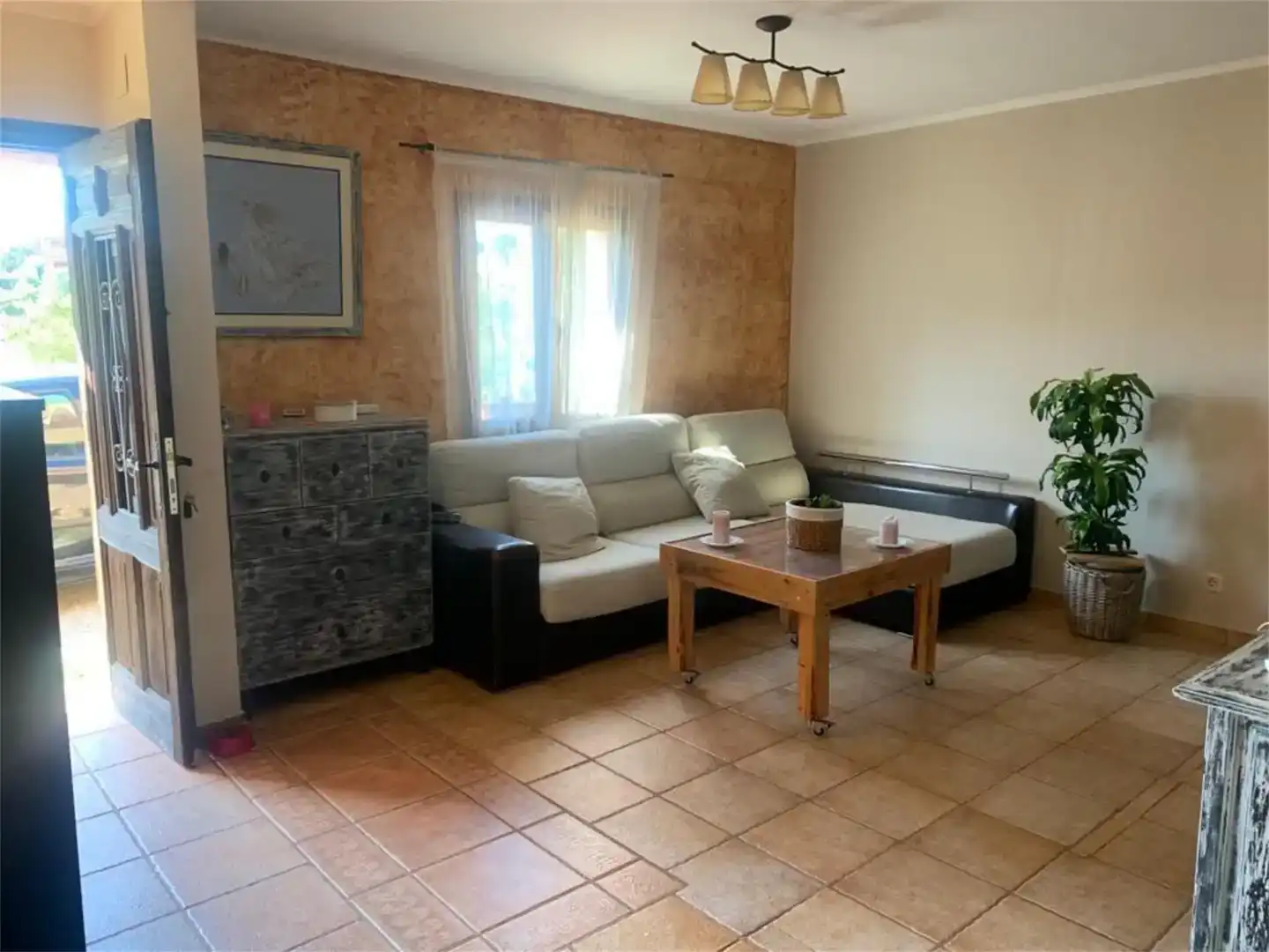 Sala d'estar de Finca rústica en venda en Maçanet de la Selva