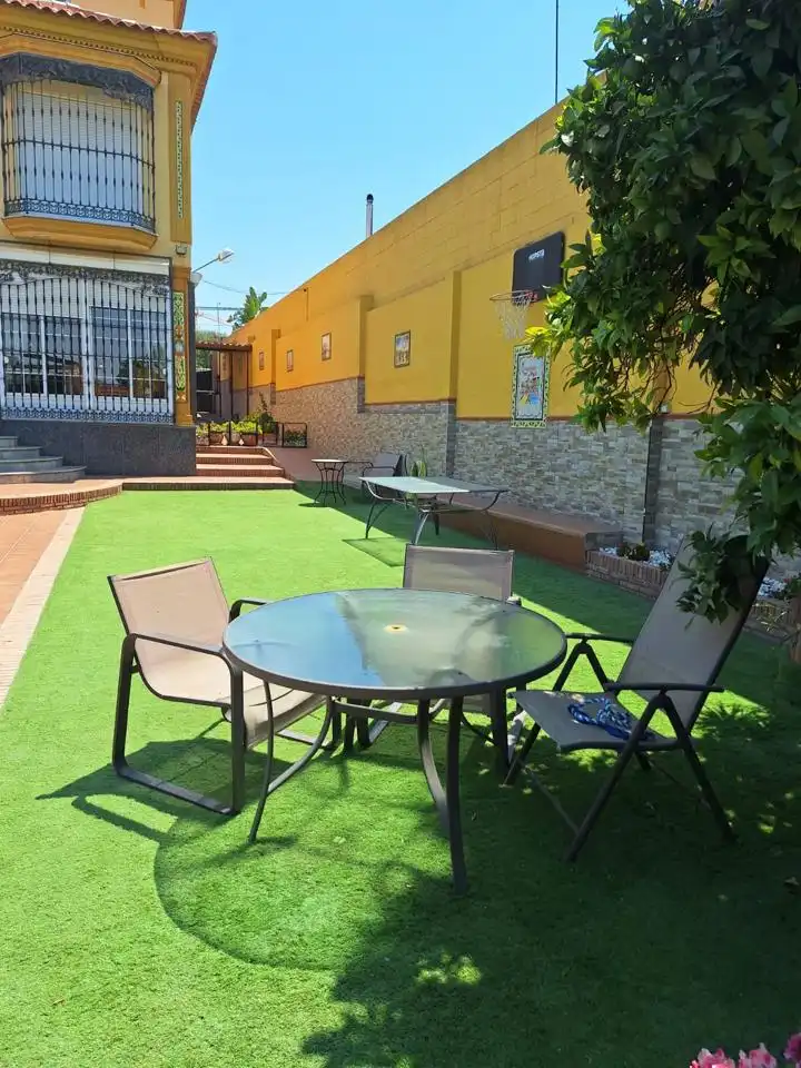 Terraza de Casa o chalet en venta en Alcalá de Guadaira con Aire acondicionado, Jardín privado y Terraza