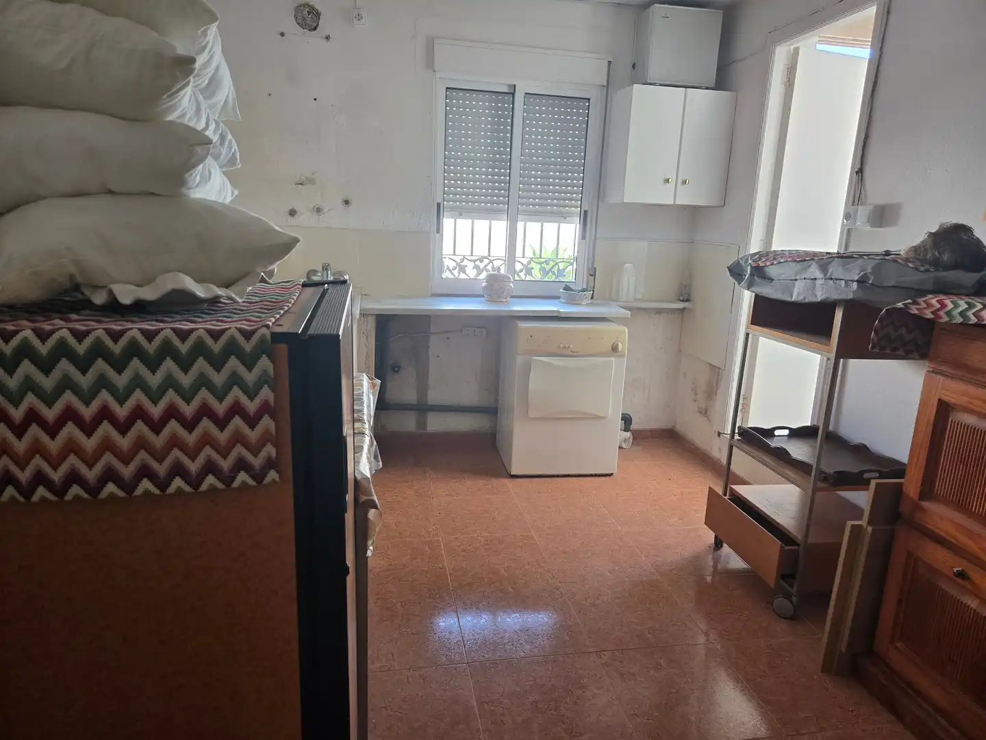 Cocina de Finca rústica en venta en Barxeta con Aire acondicionado, Jardín privado y Terraza