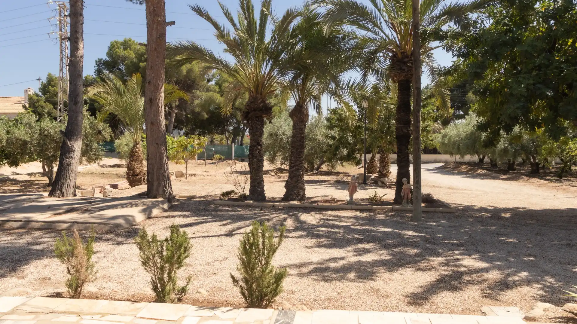 Jardín de Casa o chalet en venta en Elche / Elx con Aire acondicionado, Trastero y Amueblado