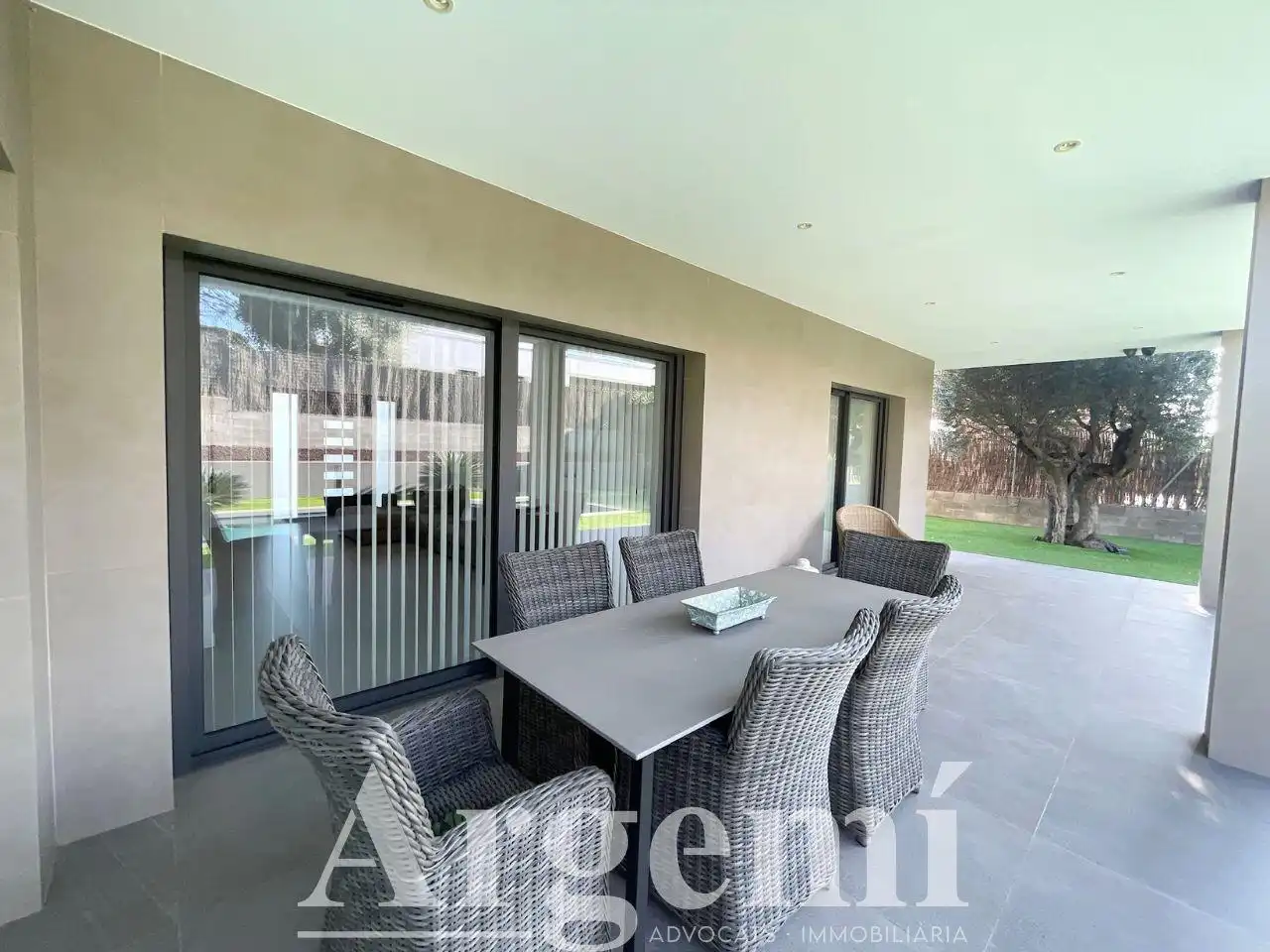 Terraza de Casa o chalet en venta en Palau-solità i Plegamans con Aire acondicionado, Calefacción y Jardín privado