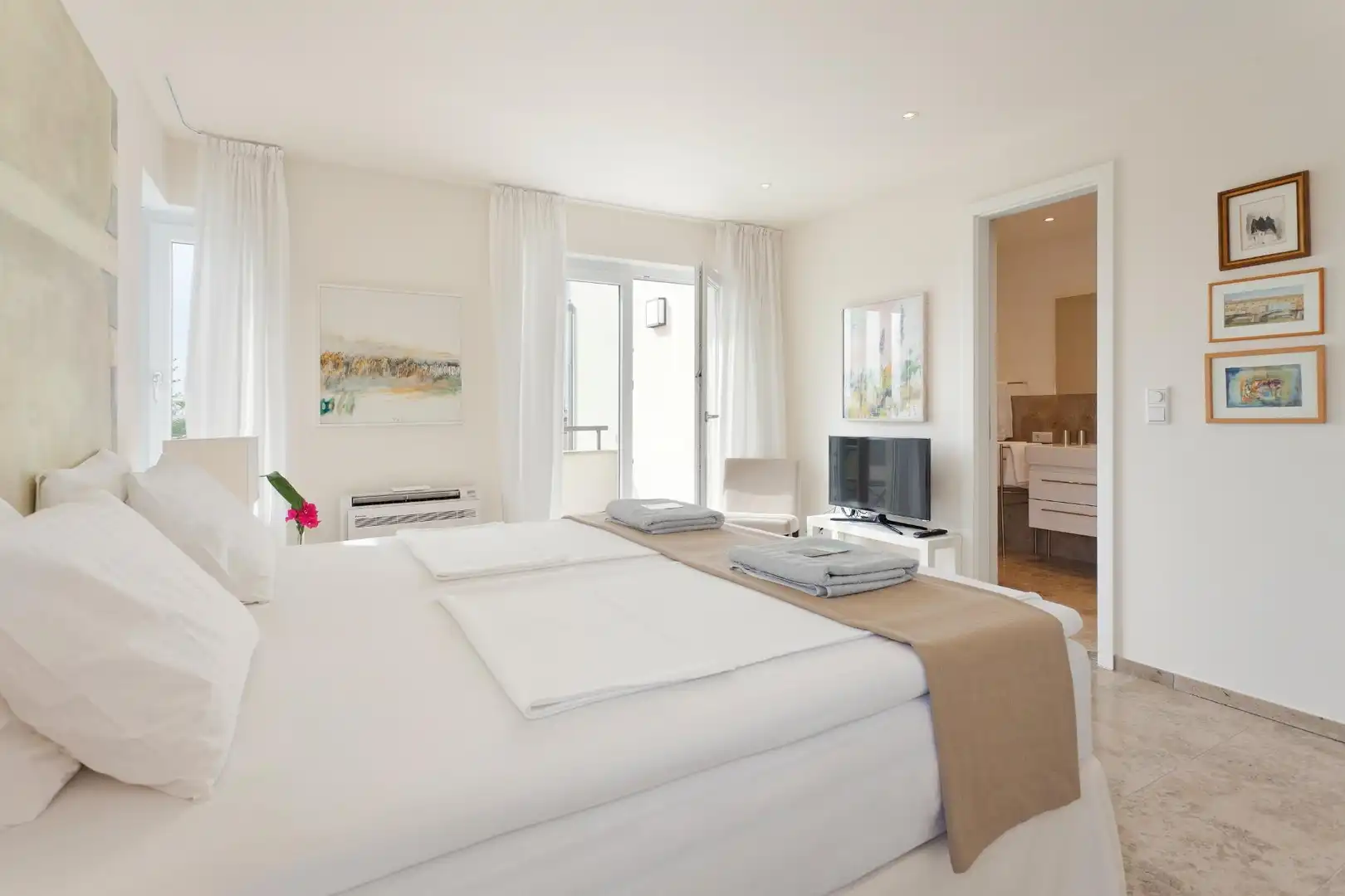 Dormitori de Casa o xalet en venda en  Palma de Mallorca amb Aire condicionat, Jardí privat i Terrassa