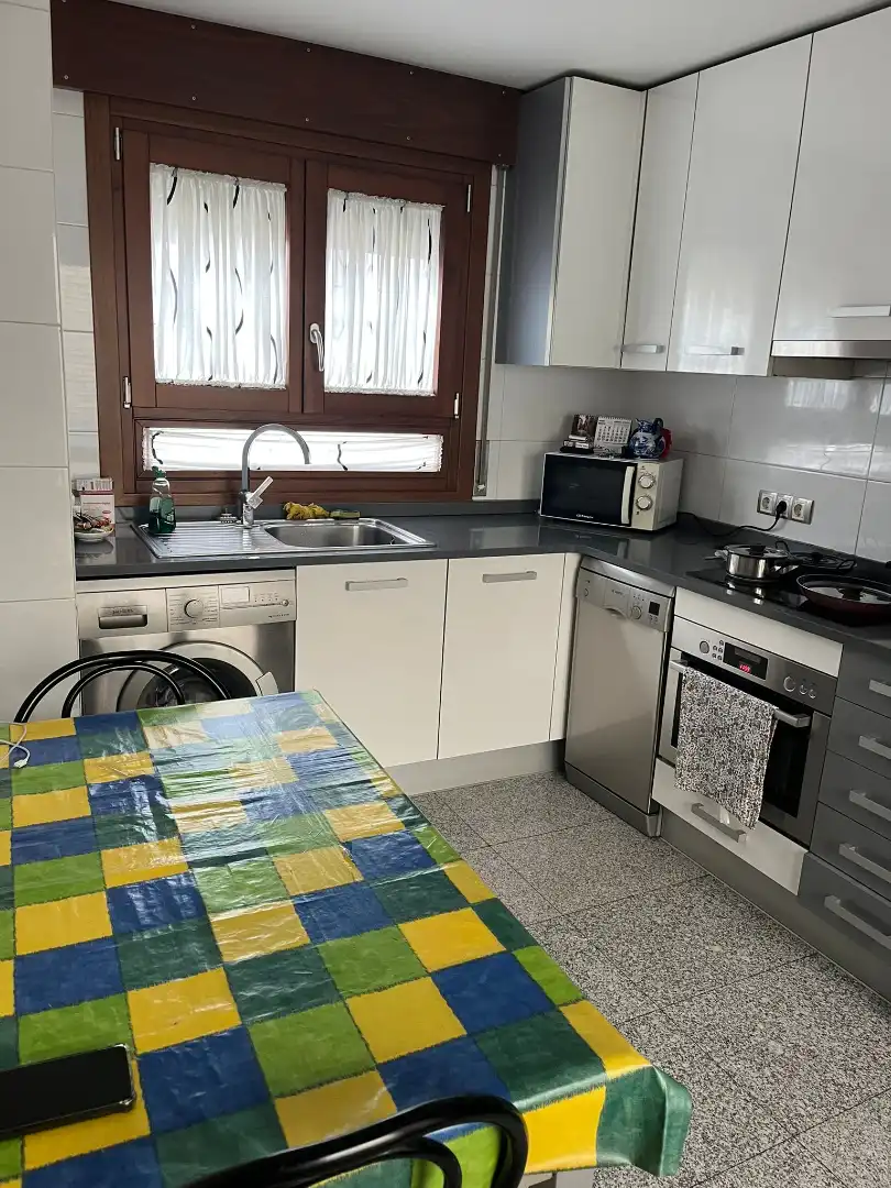 Cocina de Casa adosada en venta en Tauste con Jardín privado, Terraza y Trastero