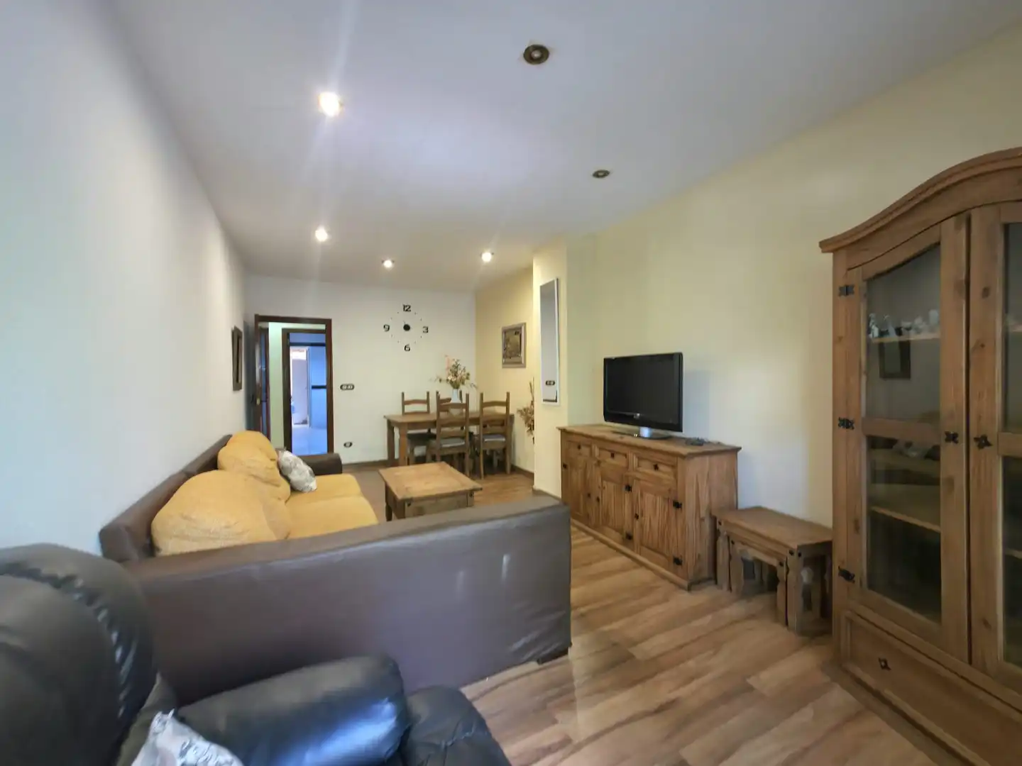 Living room of Flat for sale in Alicante / Alacant  with Air Conditioner, Furnished and Oven