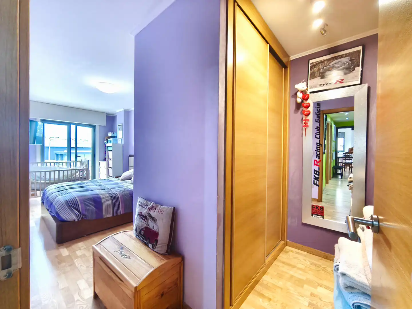 Schlafzimmer von Wohnung zum Verkauf in Ames mit Heizung, Abstellraum und Möbliert