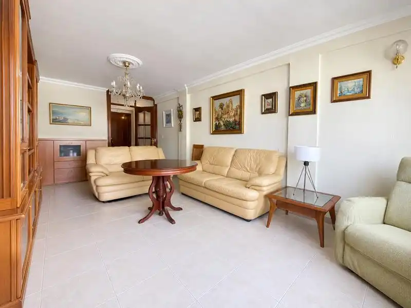 Living room of Flat for sale in Málaga  with Air Conditioner, Heating and Terrace