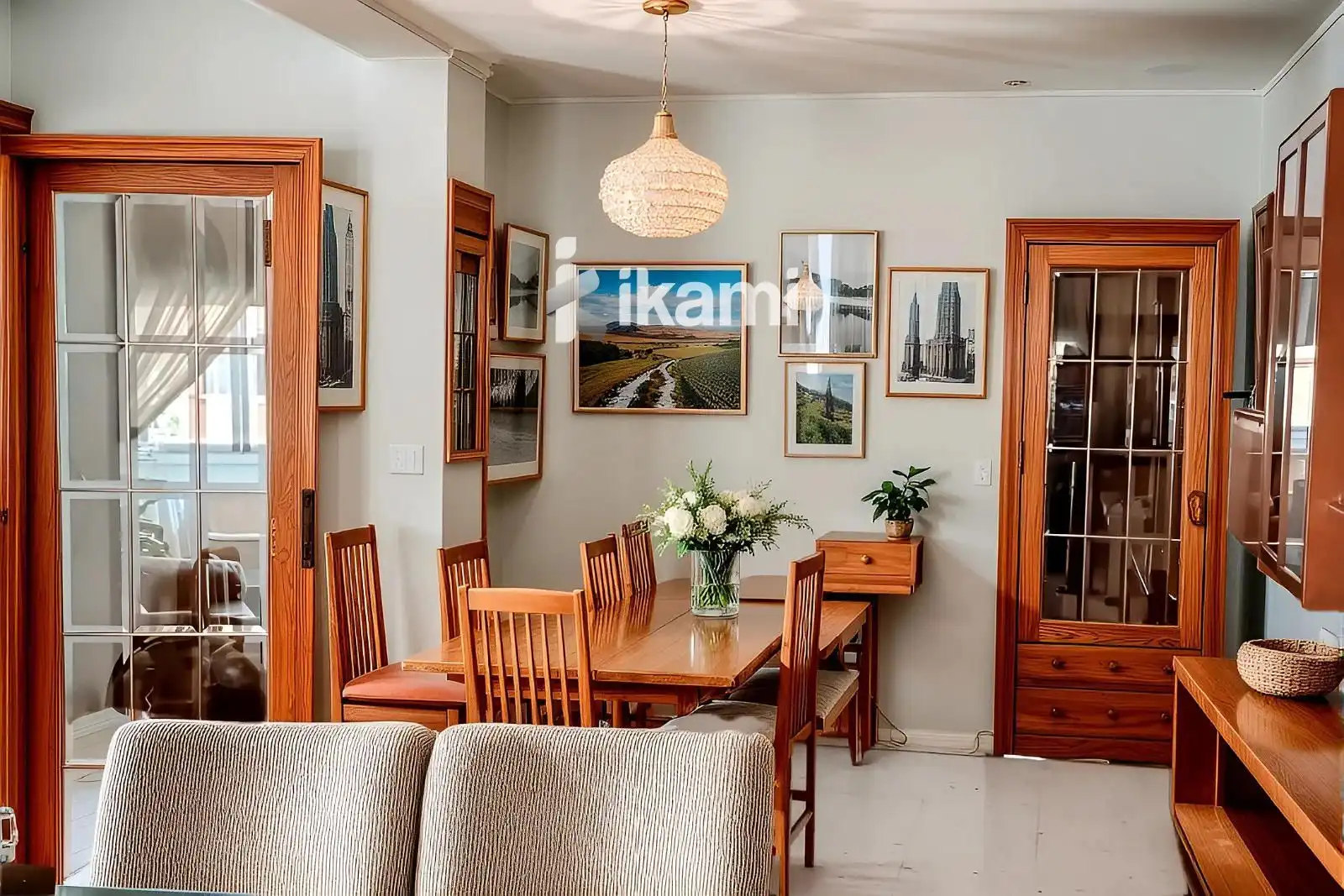 Dining room of Flat for sale in Villajoyosa / La Vila Joiosa  with Air Conditioner, Heating and Terrace