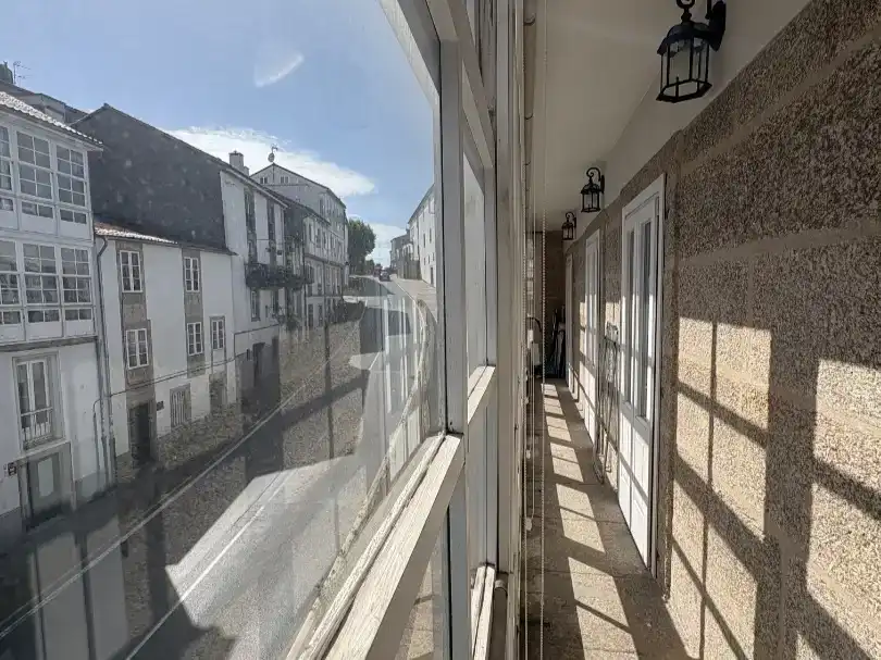 Exterior view of Flat for sale in Santiago de Compostela 