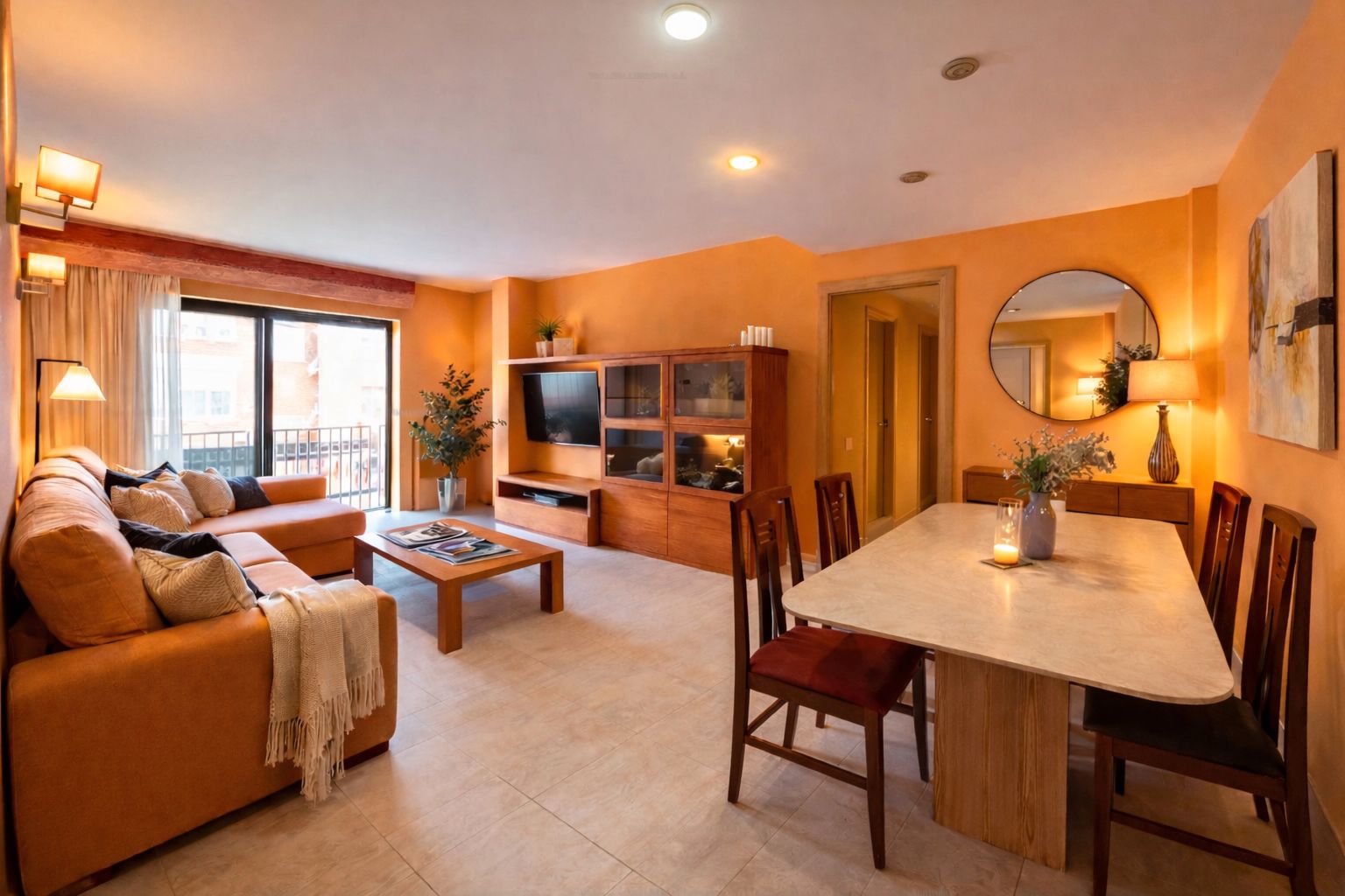 Living room of Flat for sale in Mollet del Vallès  with Air Conditioner, Heating and Storage room