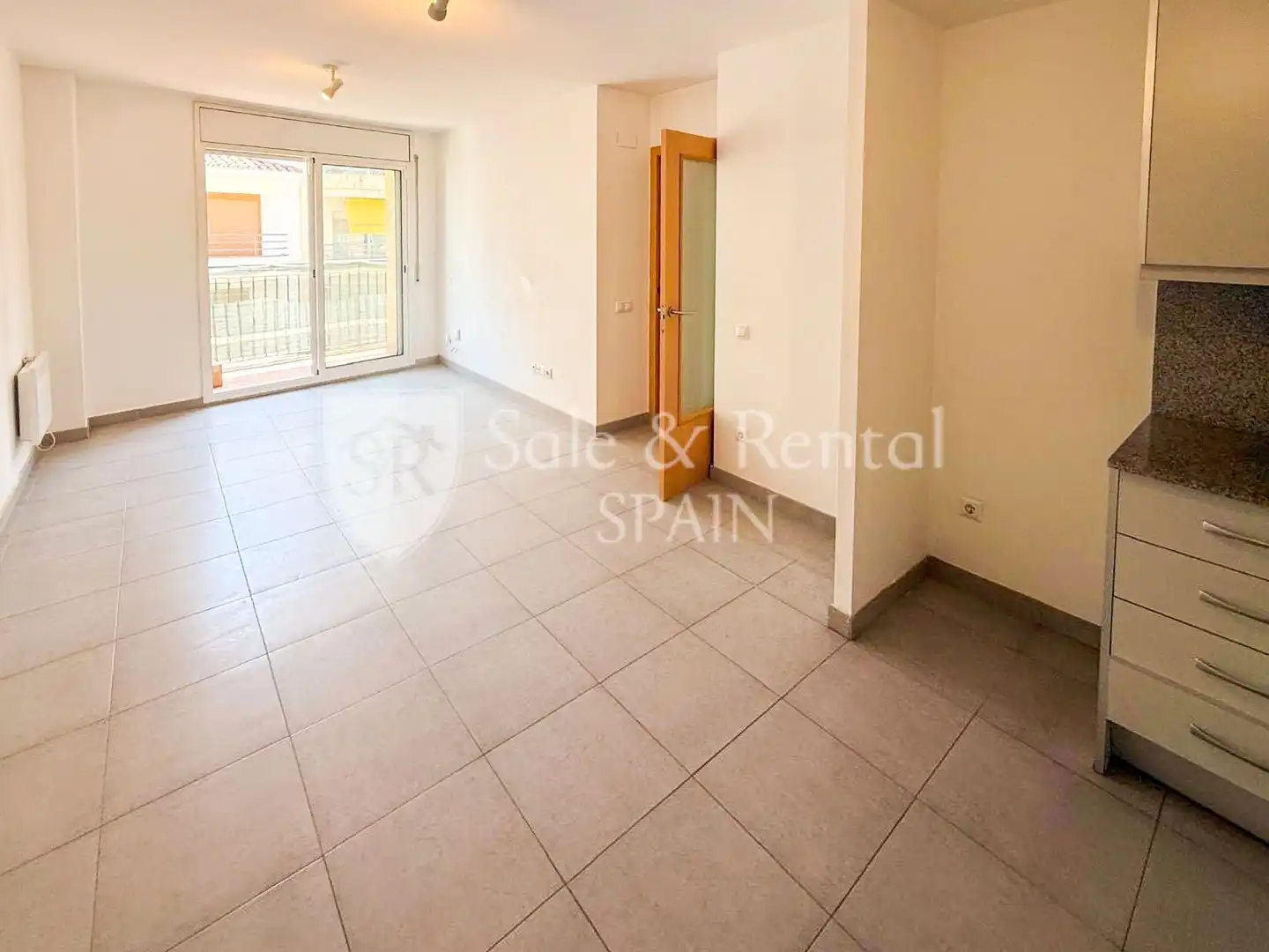 Vista exterior de Piso en venta en Blanes con Calefacción y Terraza