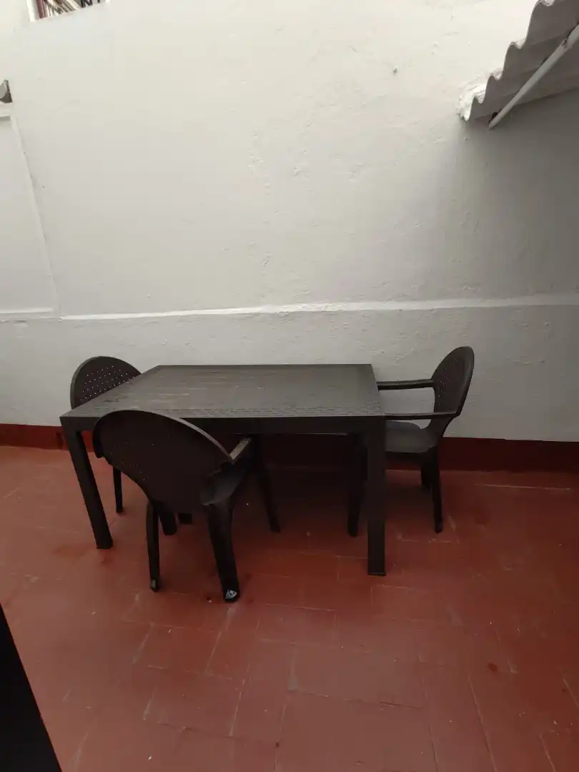 Terraza de Piso para compartir en Sevilla con Aire acondicionado, Amueblado y Horno