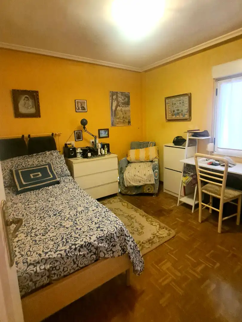 Bedroom of Flat for sale in Gijón   with Heating, Parquet flooring and Storage room
