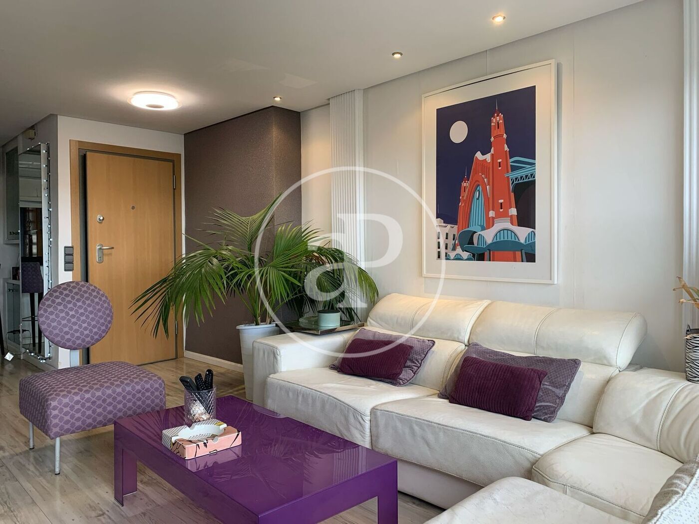 Sala de estar de Piso en venta en  Valencia Capital con Aire acondicionado, Calefacción y Trastero