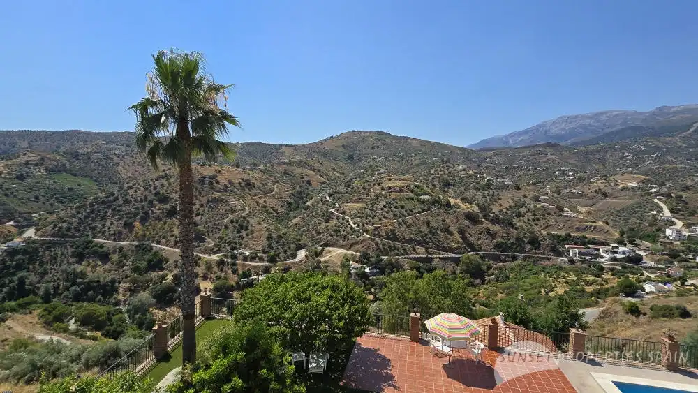 Exterior view of Houses for sale in Cómpeta  with Air Conditioner, Private garden and Swimming Pool