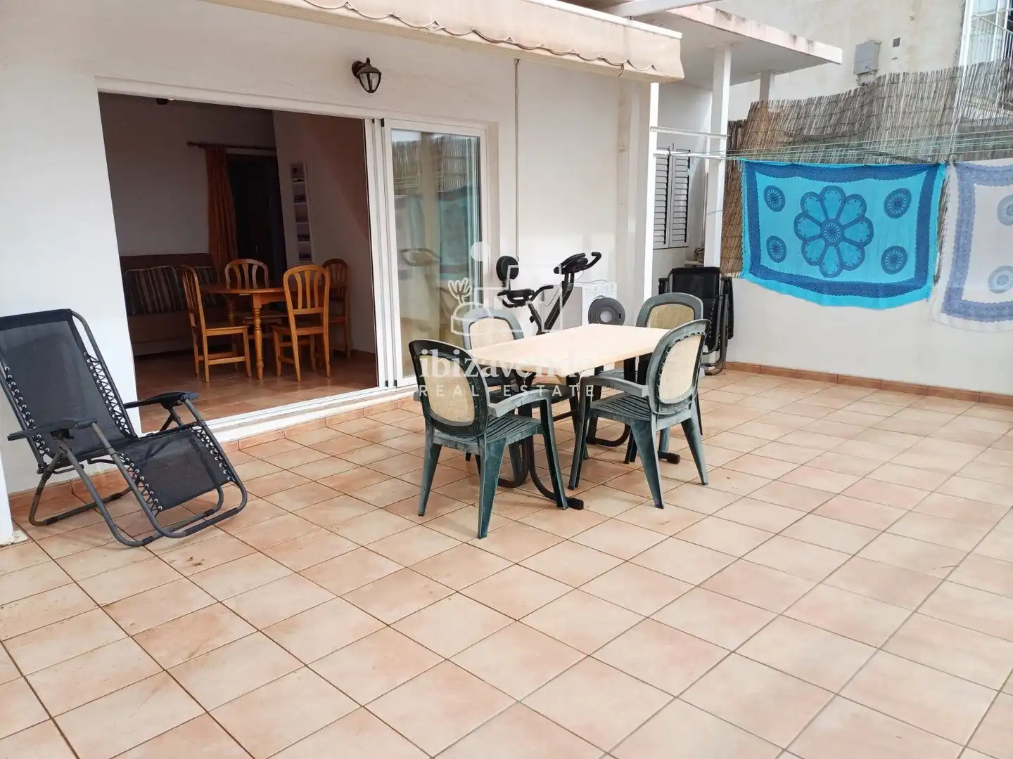 Terrasse von Wohnung zur Miete in Eivissa mit Klimaanlage, Terrasse und Möbliert