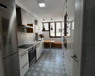 Kitchen of Flat for sale in Baiona  with Heating, Parquet flooring and Furnished