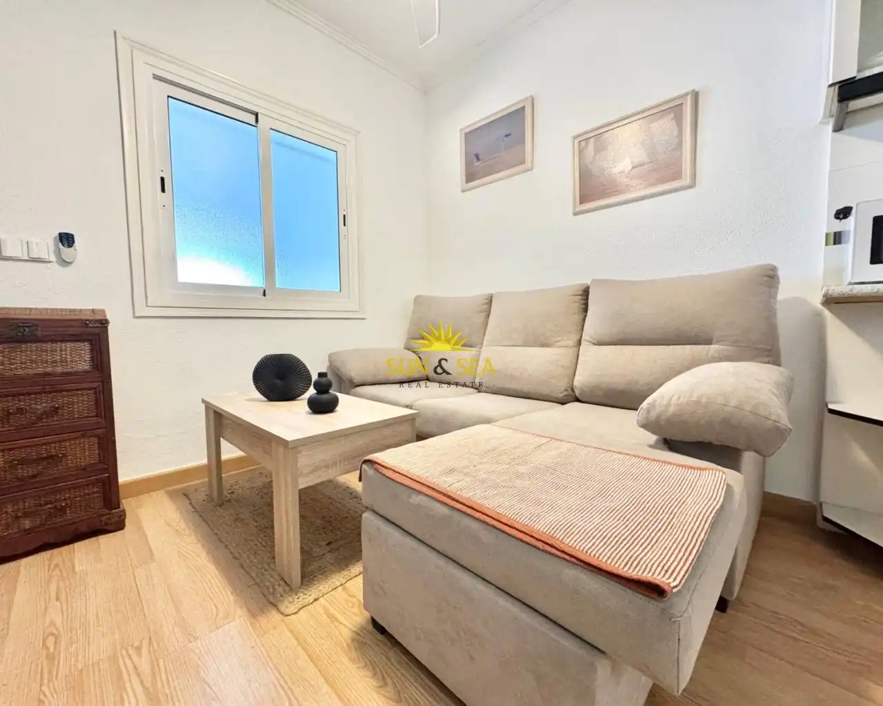 Bedroom of Apartments for sale in Santa Pola  with Heating, Parquet flooring and Terrace