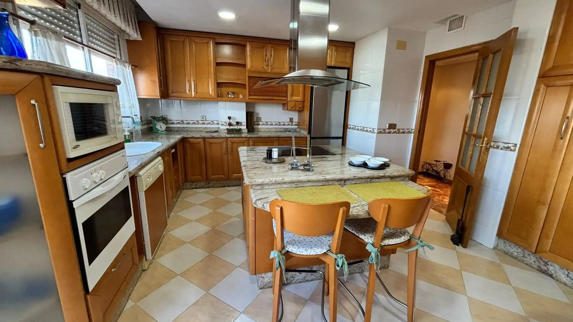 Kitchen of Attic for sale in Cartagena  with Air Conditioner, Terrace and Furnished