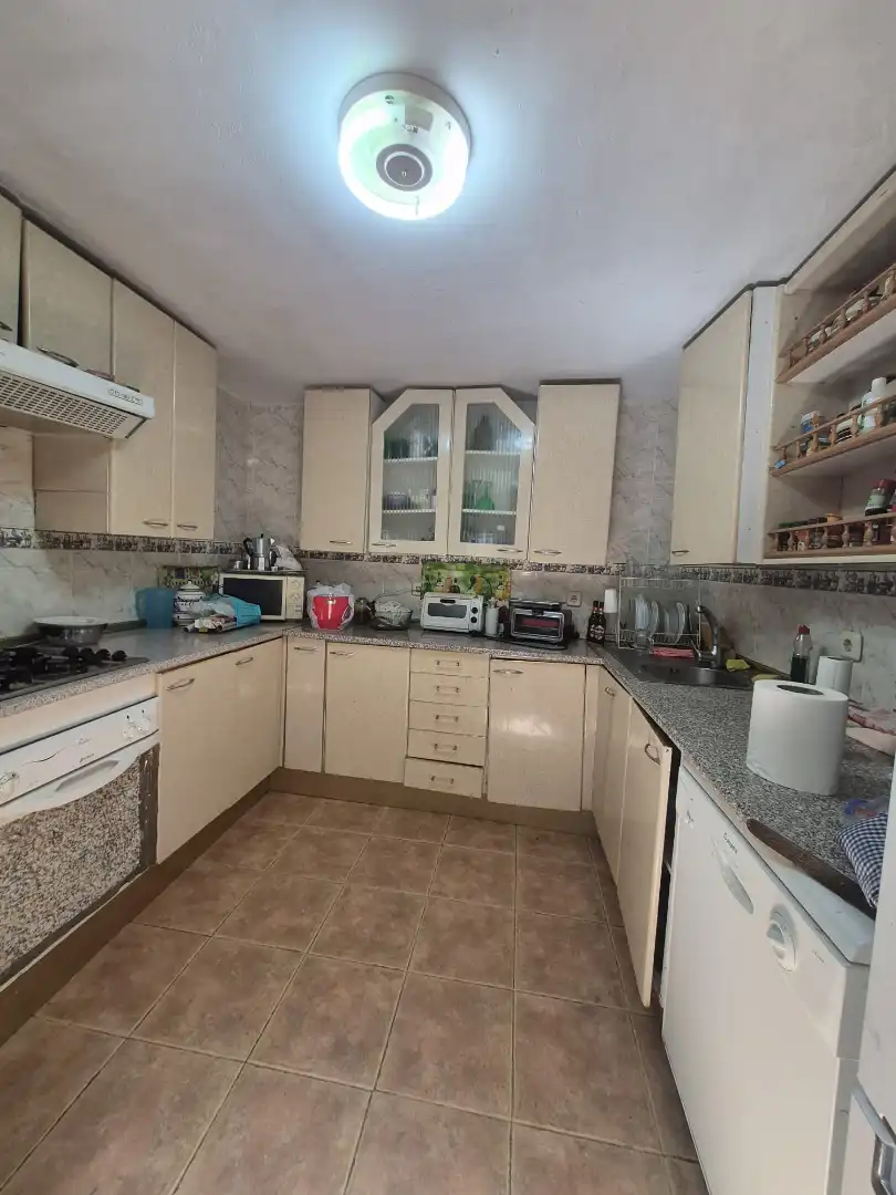 Cocina de Casa o chalet en venta en Albares con Calefacción, Jardín privado y Piscina