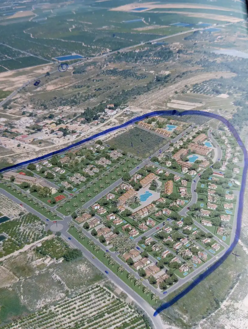 Vista exterior de Residencial en venda en Jacarilla