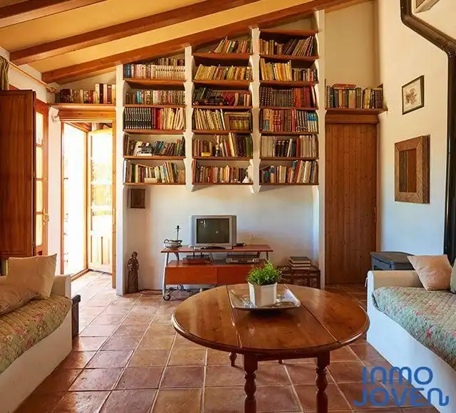 Sala de estar de Casa o chalet en venta en Mutxamel con Jardín privado, Terraza y Piscina
