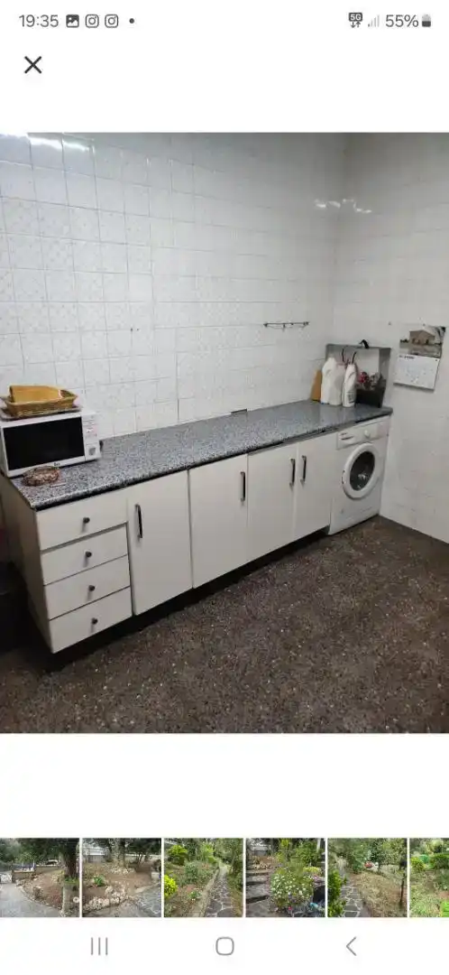 Cuina de Casa o xalet per a compartir en Sant Pere de Vilamajor amb Jardí privat, Piscina i Moblat