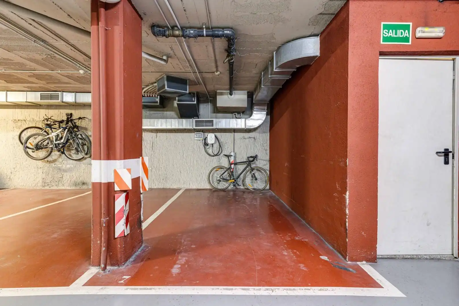 Parking of Flat for sale in Sant Joan Despí  with Air Conditioner, Heating and Private garden