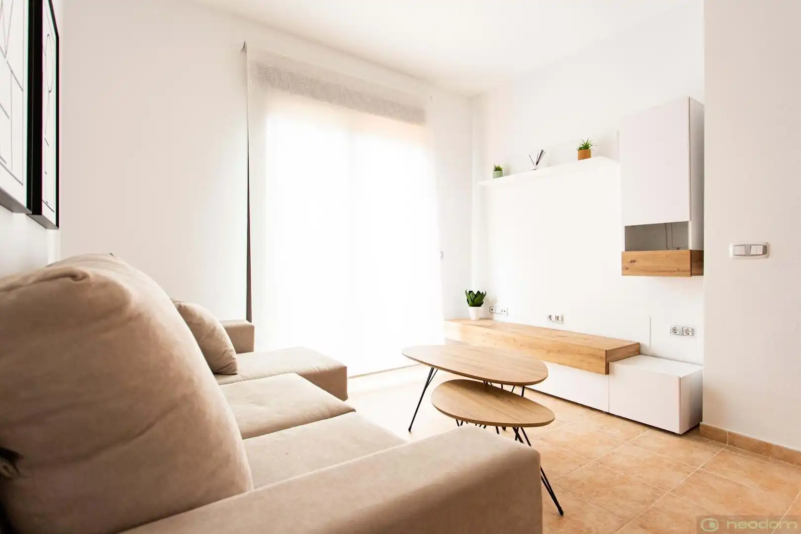 Wohnzimmer von Wohnung zum Verkauf in Águilas mit Möbliert