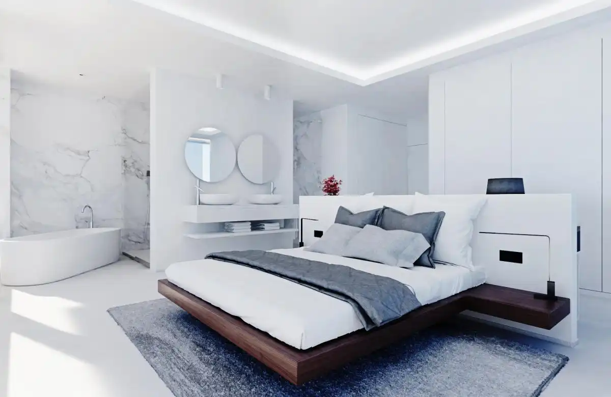 Dormitori de Casa o xalet en venda en Calpe / Calp amb Jardí privat i Piscina