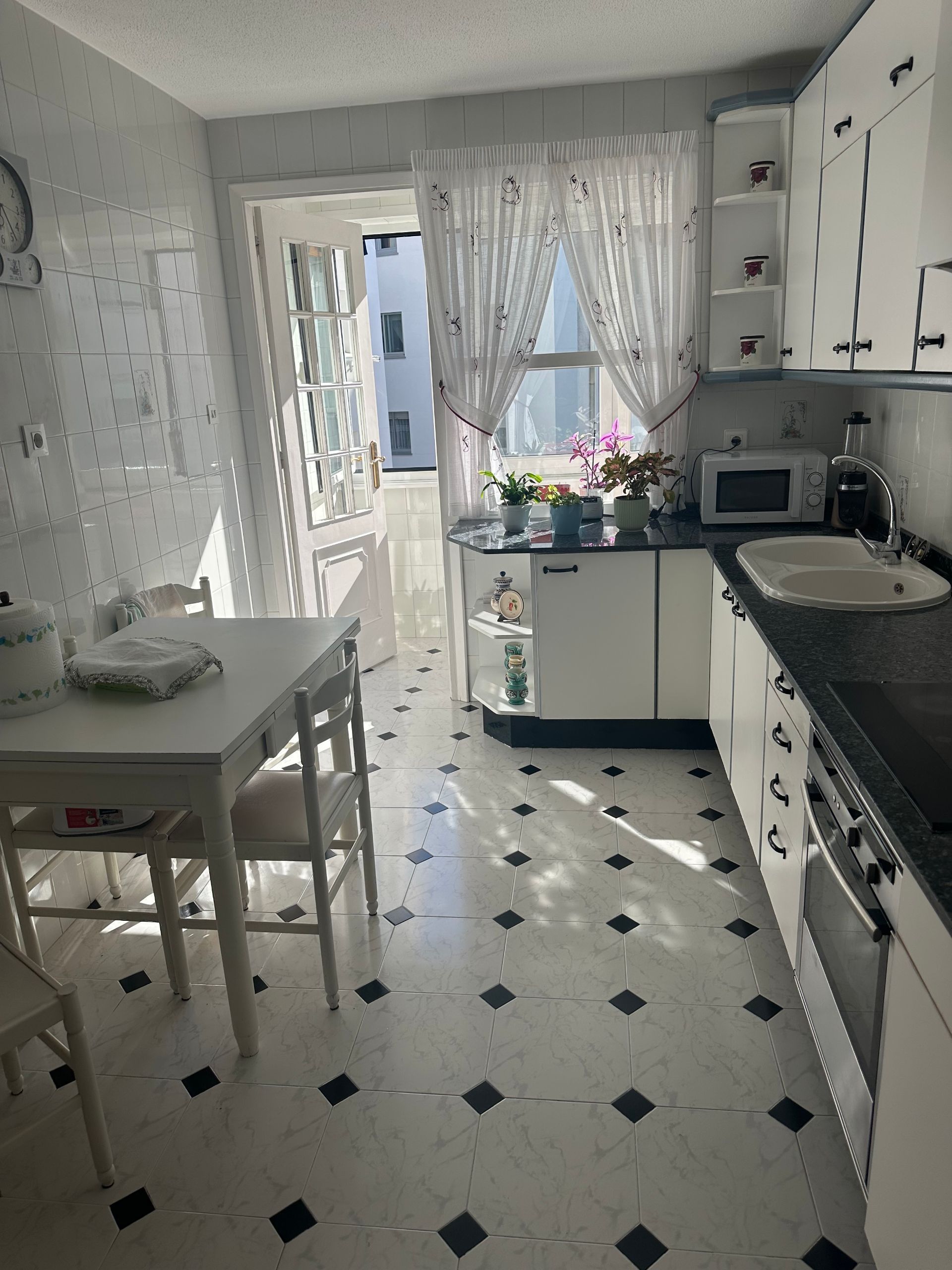 Kitchen of Flat for sale in A Coruña Capital   with Heating