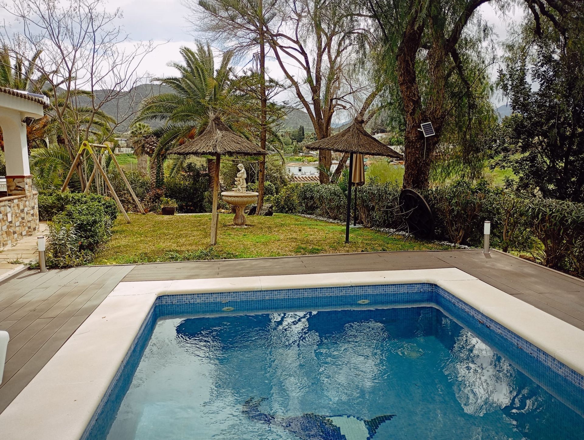 Swimming pool of Country house for sale in Cártama  with Air Conditioner, Heating and Private garden