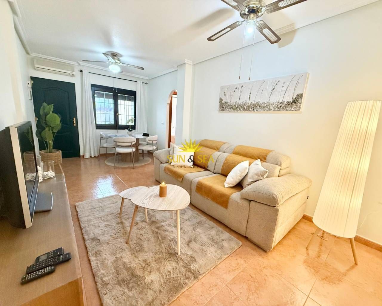 Exterior view of Flat to rent in Los Alcázares  with Heating and Furnished