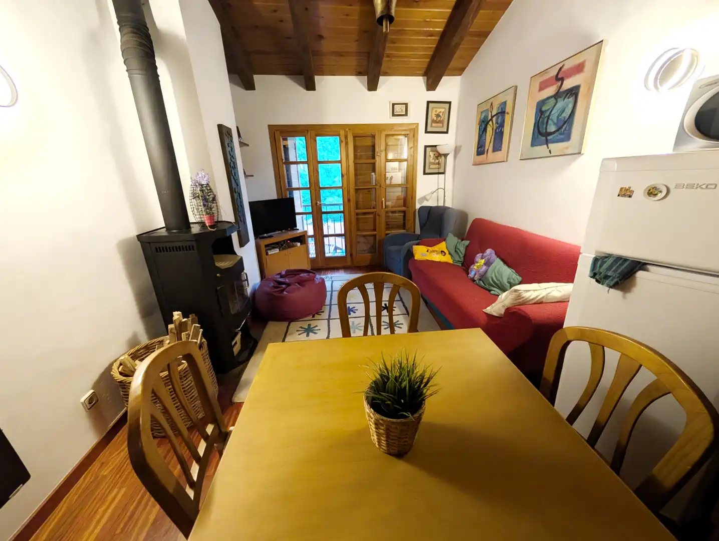 Living room of Apartments for sale in Setcases  with Balcony