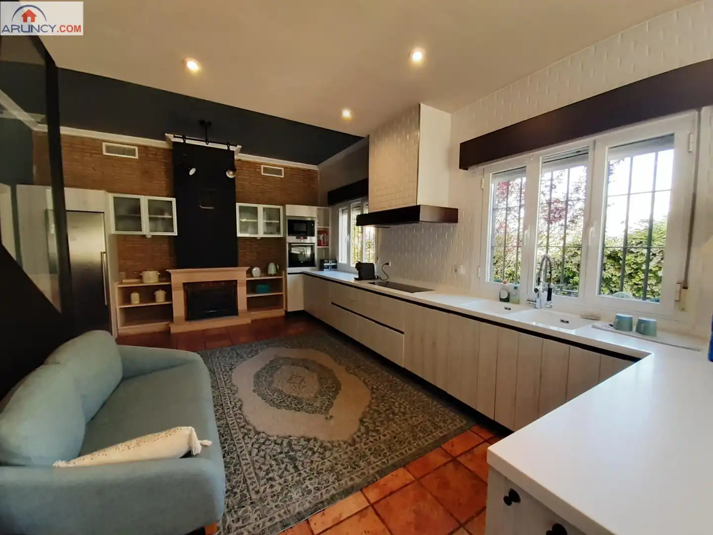 Cocina de Piso de alquiler en Montequinto con Aire acondicionado, Jardín privado y Terraza