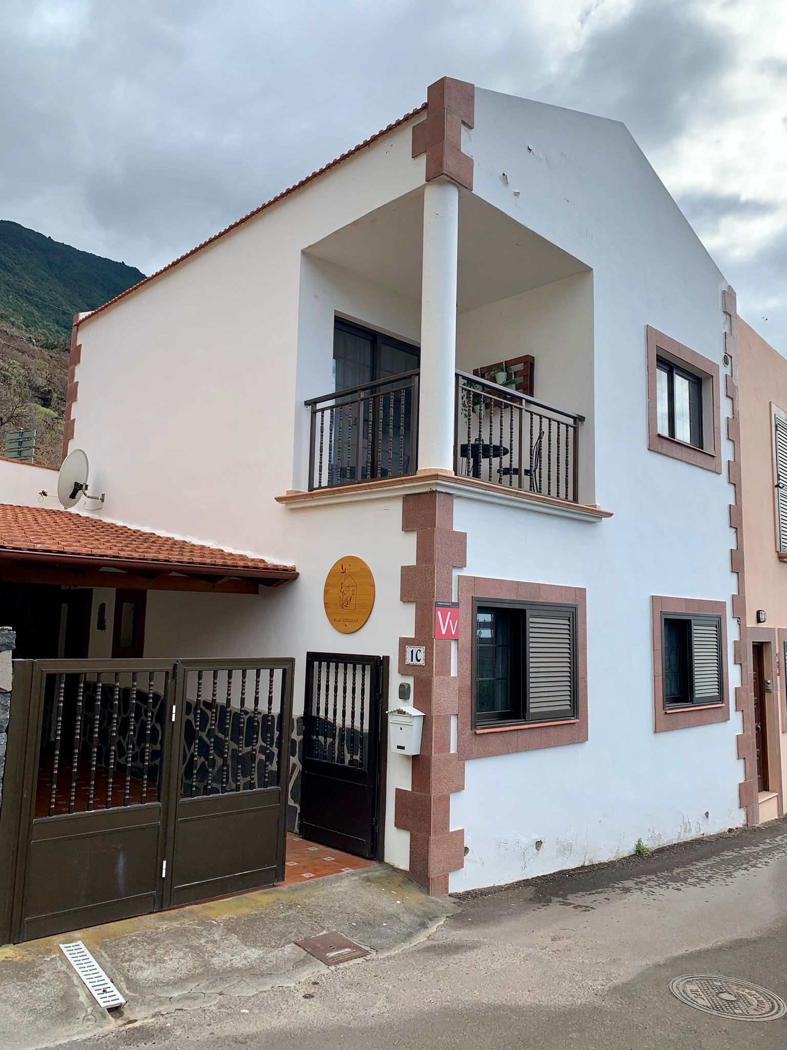 Vista exterior de Casa adosada en venta en Frontera con Terraza