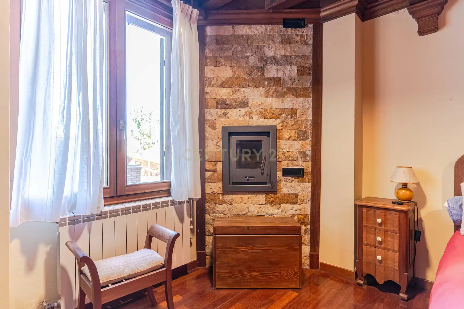 Sala de estar de Casa o chalet en venta en Nívar con Jardín privado, Trastero y Piscina