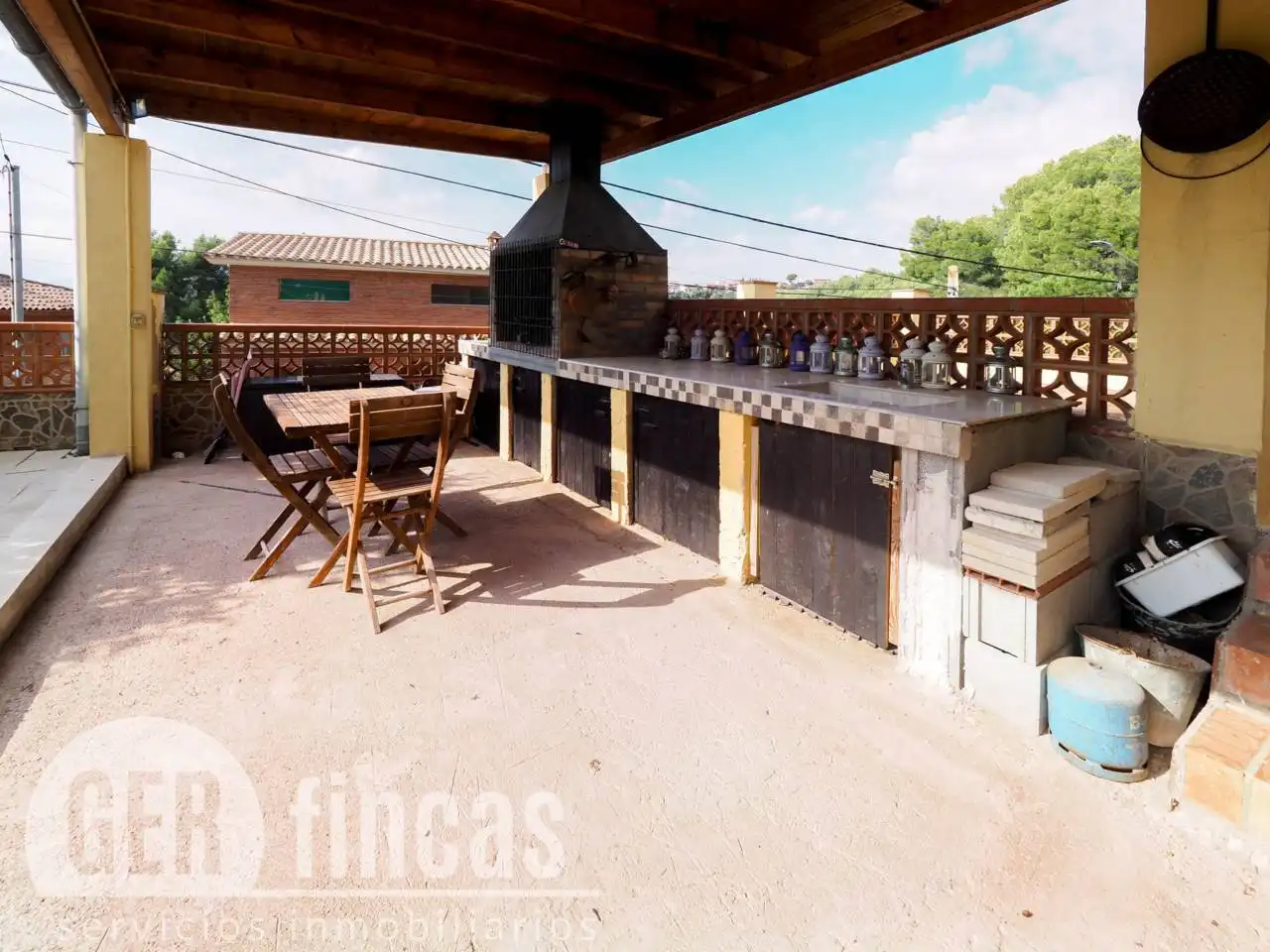 Terraza de Casa o chalet en venta en Terrassa con Aire acondicionado, Calefacción y Jardín privado