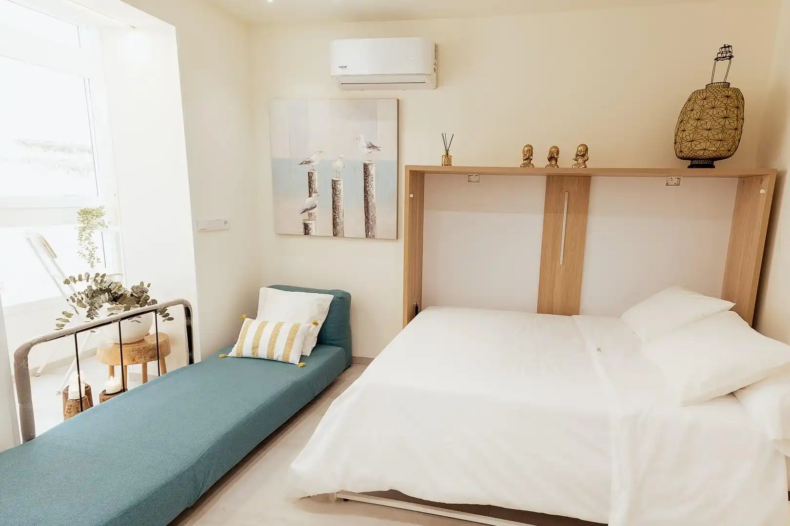 Bedroom of Study for rent in Elda  with Air Conditioner, Heating and Furnished