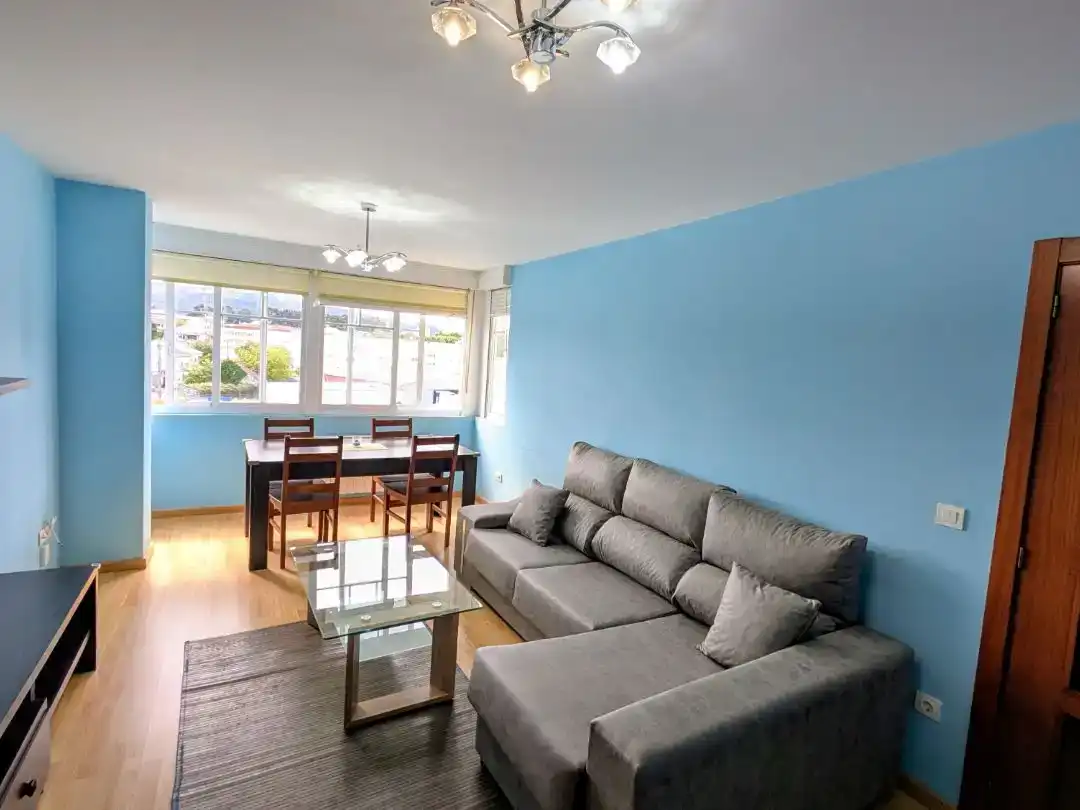 Living room of Flat for rent in Narón
