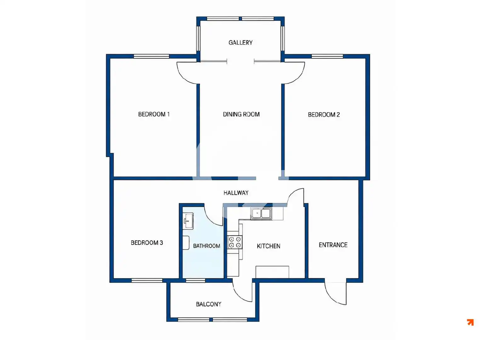 Flat for sale in Cornellà de Llobregat  with Air Conditioner, Heating and Oven