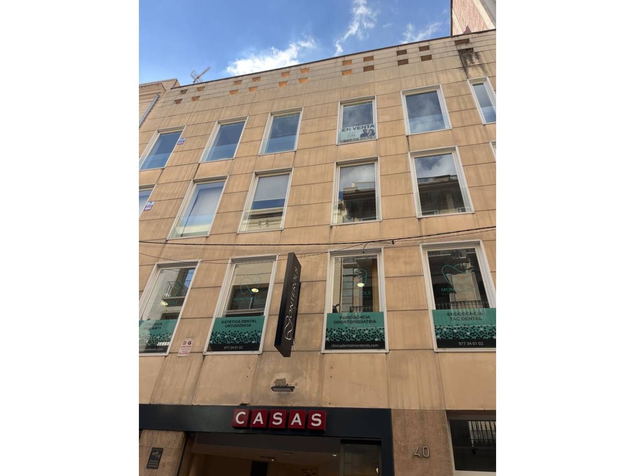 Exterior view of Flat for sale in Reus  with Air Conditioner