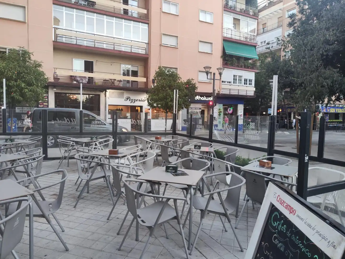 Terrasse von Geschaftsraum zur Miete in Ronda