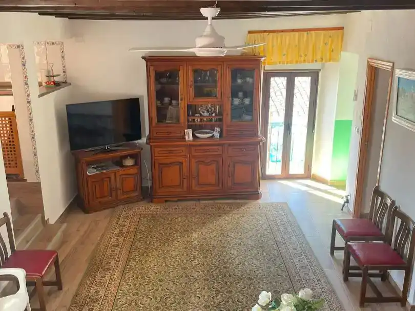 Sala d'estar de Finca rústica de lloguer en Corteconcepción