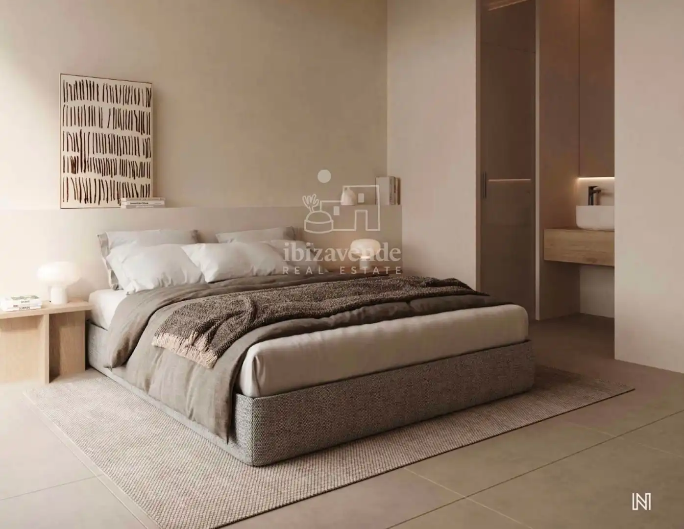 Habitación de Piso en venta en Santa Eulària des Riu con Aire acondicionado, Calefacción y Jardín privado