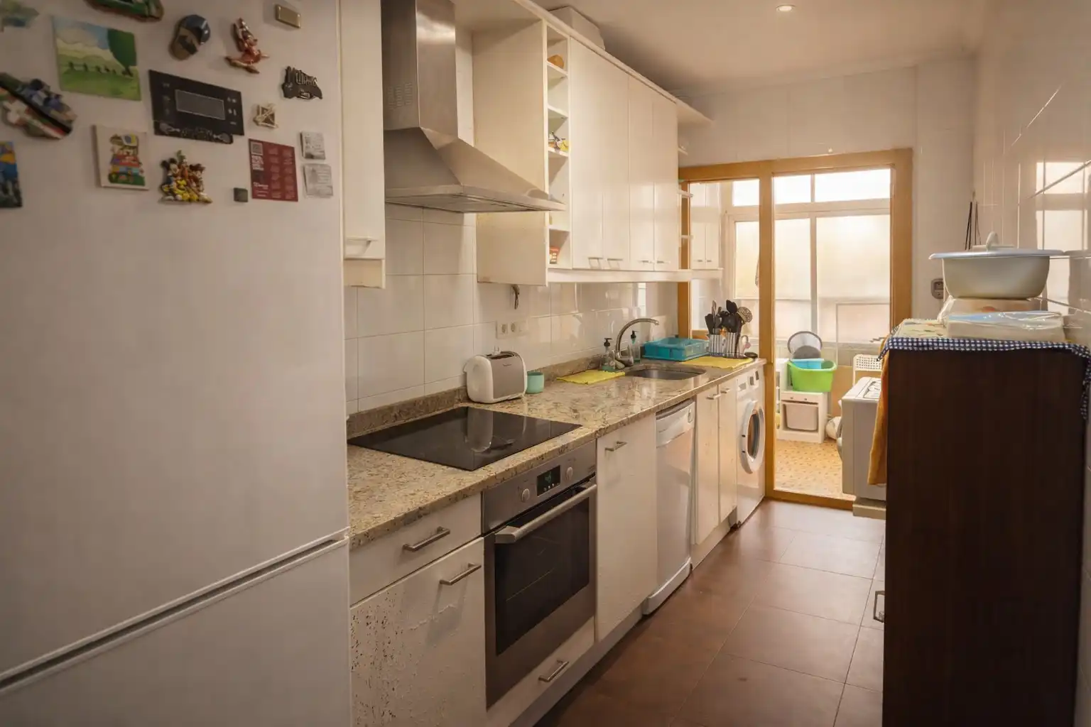 Cocina de Piso en venta en Getxo  con Calefacción, Trastero y Amueblado