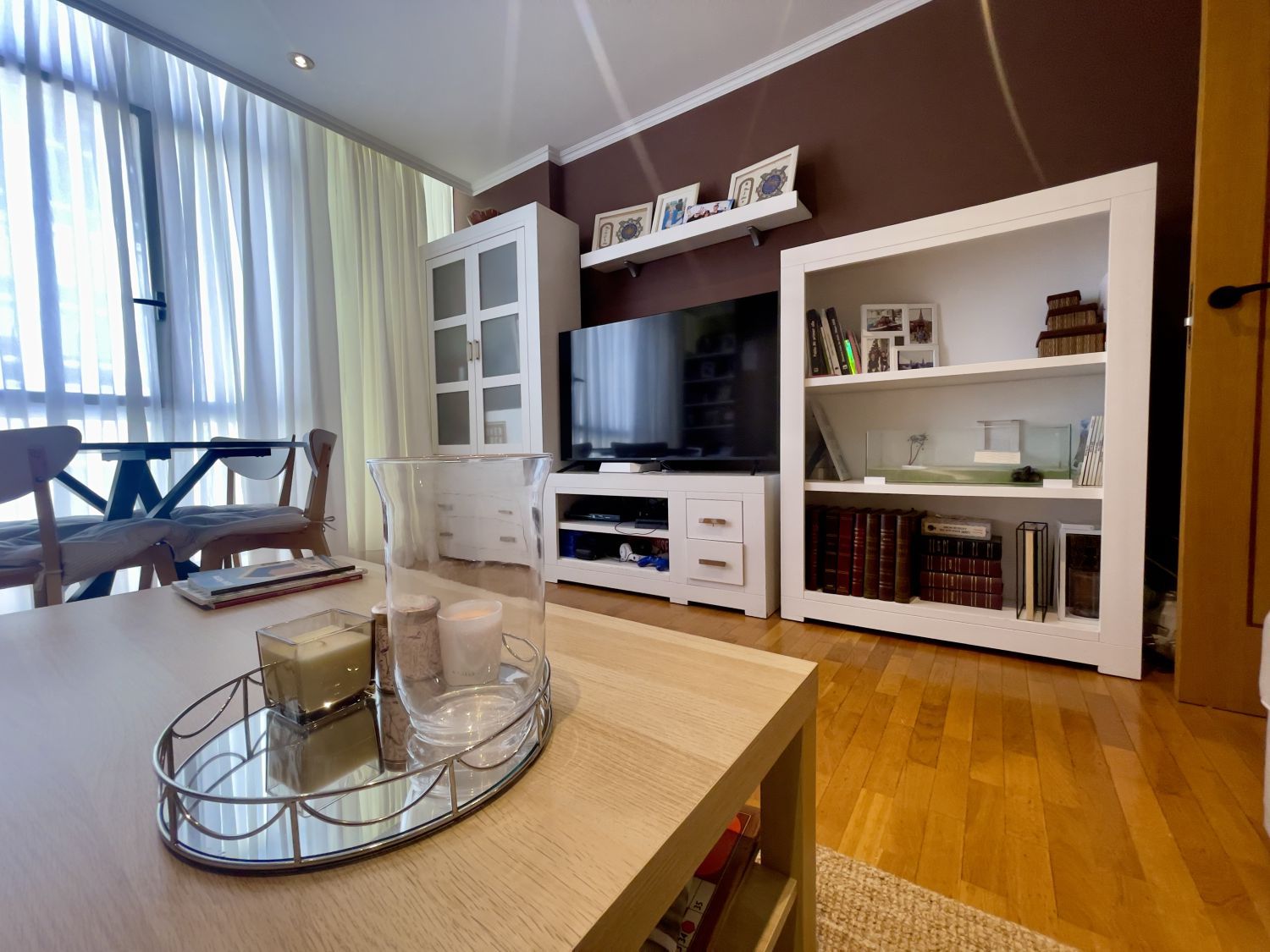 Living room of Flat for sale in A Coruña Capital   with Storage room