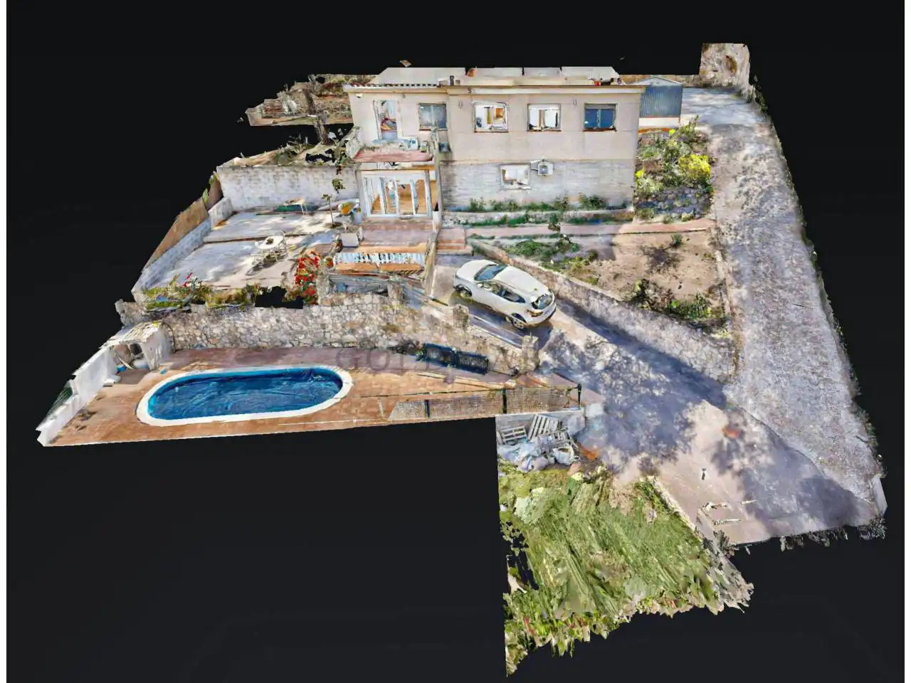 Vista exterior de Casa o xalet en venda en Corbera de Llobregat amb Aire condicionat, Jardí privat i Terrassa