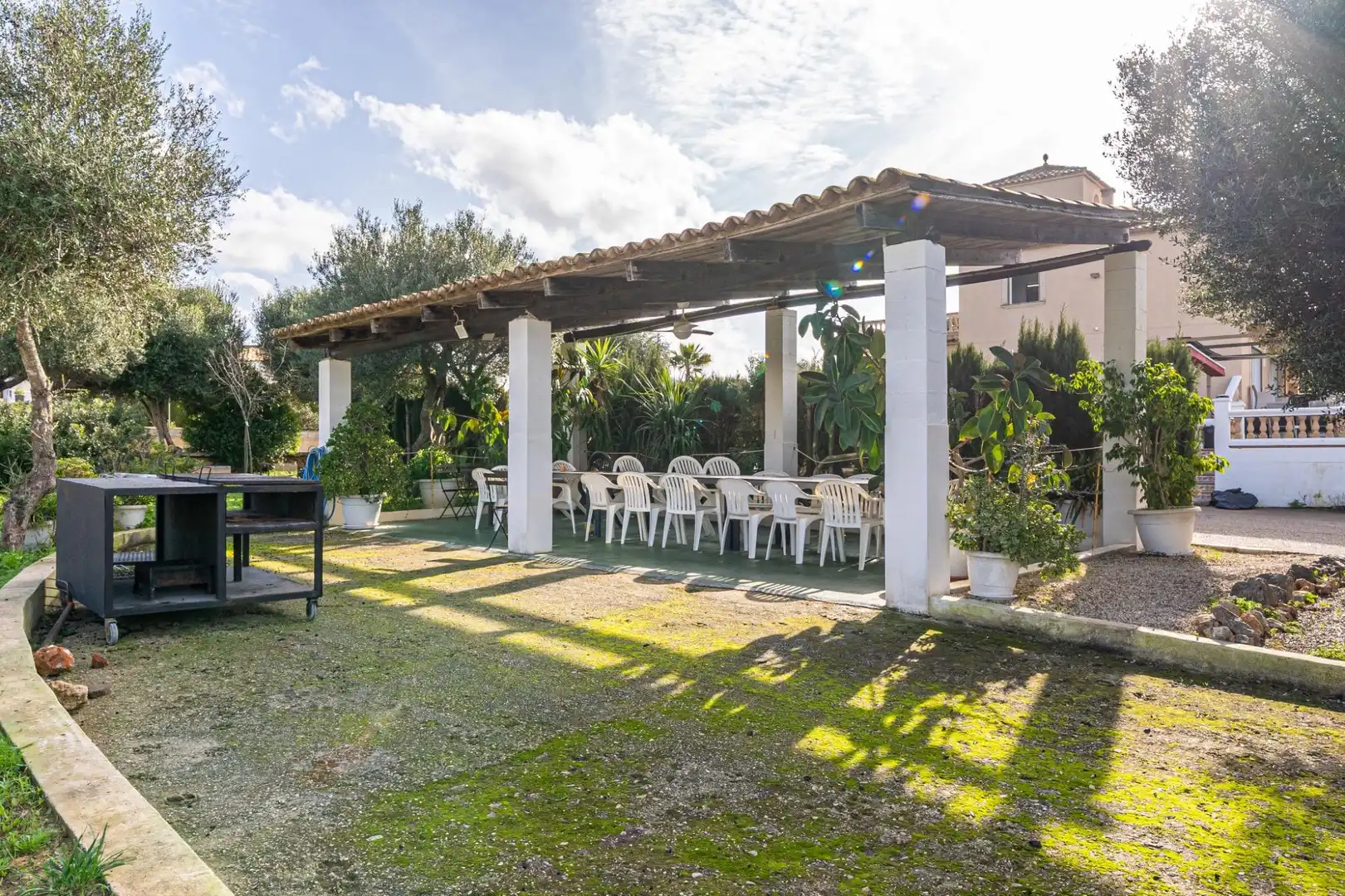 Terraza de Casa o chalet en venta en  Palma de Mallorca con Aire acondicionado, Calefacción y Jardín privado
