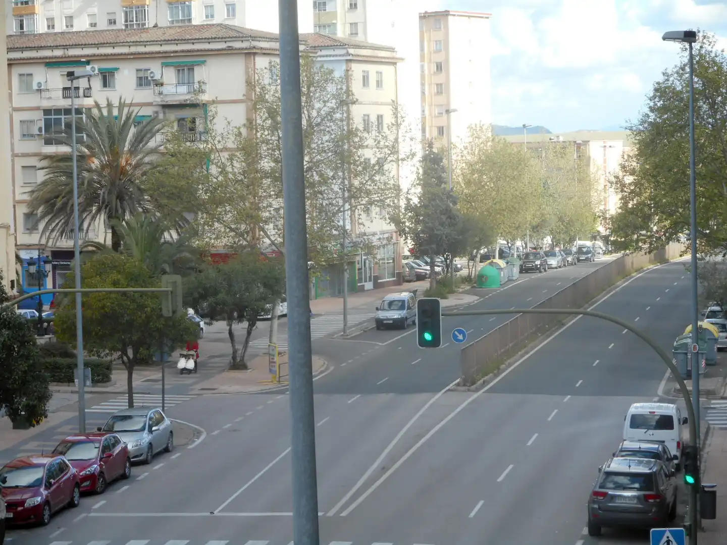 Außenansicht von Wohnungen zur Miete in Cáceres mit Klimaanlage und Möbliert