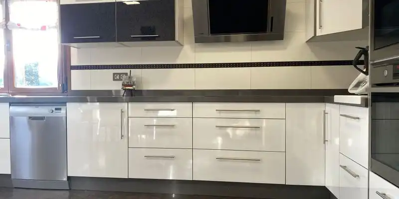 Cocina de Casa o chalet en venta en Siero con Jardín privado, Terraza y Trastero